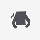 ジセンシャーリングオフショルダーTシャツ