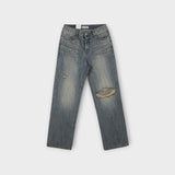 ASCLO Salted Damage Cut Denim Pants (52261)