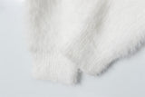 Potential Off-Shoulder Angora Knit