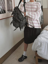 [A-T0310] クルーズボーダーメガTシャツ (2色)