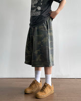 Leo Camo Bermuda Sweatpants