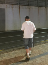 [1+1] Denim Carpenter Bermuda Shorts