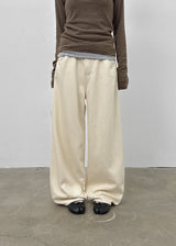[MADE] Terry Wool-like Fleece Cotton Pants