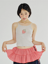 ストロベリーパッチノースリーブ