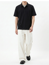 クールフィットUVカットカラーTシャツ ブラック