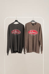 トーンズウォッシュドロングスリーブTシャツ