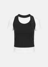 Rina Layer Halter Top Set