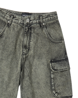 26SS ユーティリティダイイングデニムショートパンツ