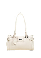 Nola Glossy Buckle Shoulder Bag
