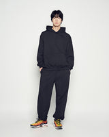 25FW ダブルラインフーディー ブラック