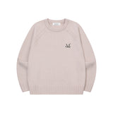MONE RAGLAN R-NECK KNIT (4Color)
