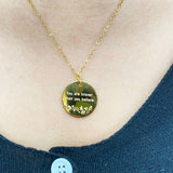 Custom Round Necklace