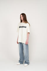 THEOHYOU オーバーフィットTシャツ (BUTTER)