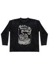 Nothing Matters ウォッシュドロングスリーブTシャツ