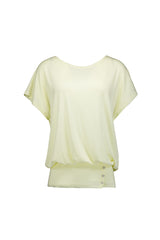 Drape Mini Dress [Lemon]