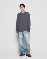 26SS スタッディドバルーンフィットデニムパンツ