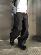 Onz ノンフェイドストライプデニムパンツ