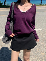 Rush Wrap Layered Short Skort (2c)