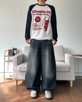 コレクションラグランニットTシャツ