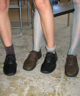 Derby 0066. Rubber Sole Loafers - 2colors