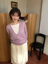 テンセルリブTシャツ
