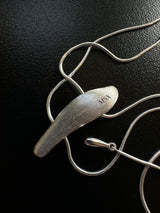[925silver] Nars string necklace