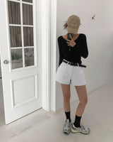 [BELLIDE MADE] ラプトデイリーUネックTシャツ