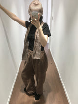 メルローストライプビーニー (3 Colors)