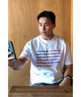American Flag Heavy Crop Short Sleeve Tee