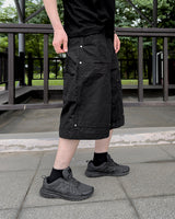 Carbon Double Knee Bermuda Pants