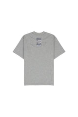 Crack Logo semi OversizedFit T-Shirt (MELANG GRAY)