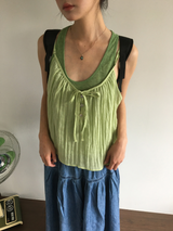 Veil Ruban Layer Sleeveless (2color)
