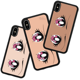 anime eye phone case(pink/epoxy)