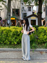 [MADE] Kanti Lace Track Wide Pants