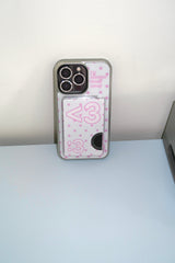 [MADE] Number 3 emoji case + card slot (Sky cotton)