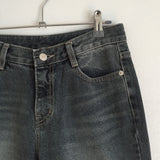 Grashy Bootcut Denim Pants