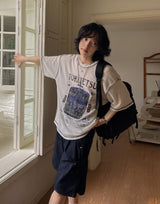 ステーションステッチ半袖Tシャツ