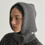 TILDA KNIT HOODIE BALACLAVA - 3 COLOR