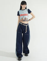 ジンジャークロップTシャツ