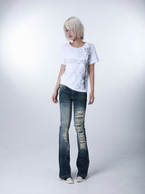 SEXXDEVIL“DESIRE” ユニオンジャックプリントTシャツ