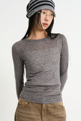 Serf wool tencel long sleeve