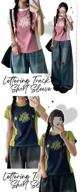 MOA カラー半袖Tシャツ