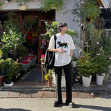 [A-T0087] ダックスフント半袖Tシャツ