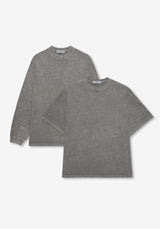 [SEMADE] Long Essential Salt Pigment Sleeve 에센셜 솔트 피그먼트 슬리브 (긴팔)