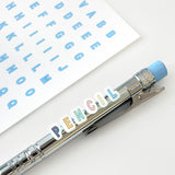 oab alphabet sticker set