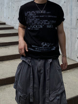 Slut Hate Crop Short Sleeve T-Shirt 3C