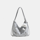 Cloud Doll Keyring Included Buttefly Plated Ribbon Balletcore bag