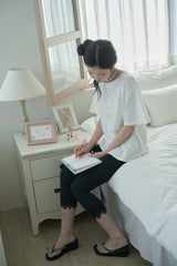 Ribbon cushion loose top