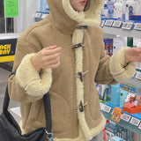 アデン ベア フード マスタング ジャケット