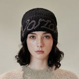 VARZAR Handle Logo Beanie / Black